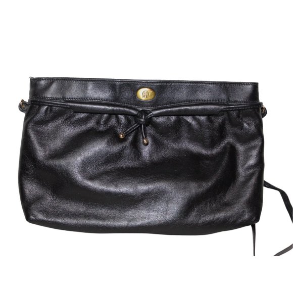Etienne Aigner Handbags - Etienne Aigner small leather shoulder bag long removable strap lined inside